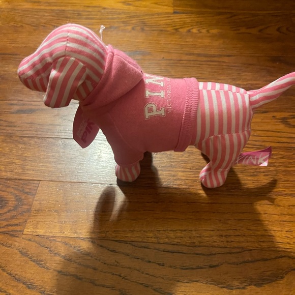 PINK Victoria's Secret Striped Dog Toy - Pink and White 2006 - Picture 6 of 6